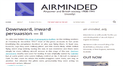 Desktop Screenshot of airminded.org